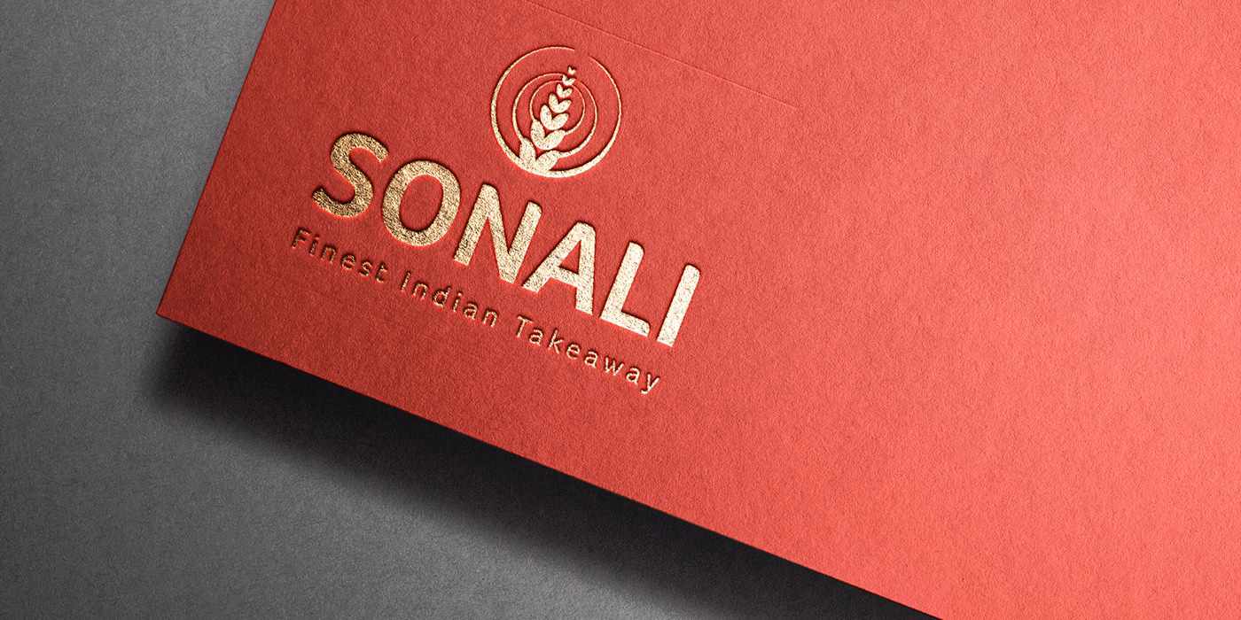 Sonali Finest Indian Takeaway - Logo Design