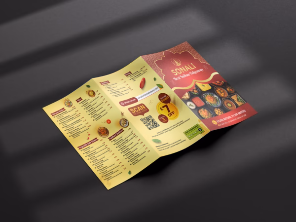 Sonali Indian Takeaway: Brand Identity Design