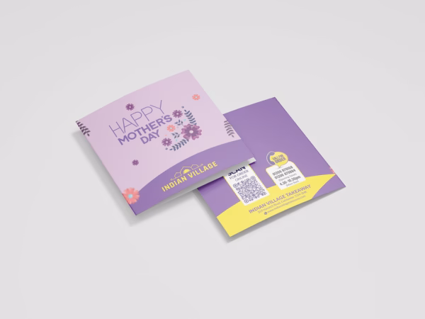 UK Mother's Day 30th March Bi-Fold Card - ARIFUR RAHMAN