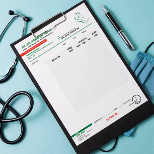 Doctor prescription pad design — professional medical notepad by Tanur Graphics