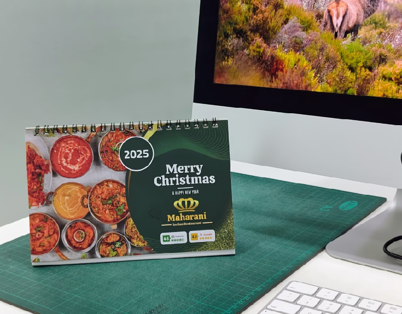 Calendar-Design-of-Maharani-Indian-Restaurant